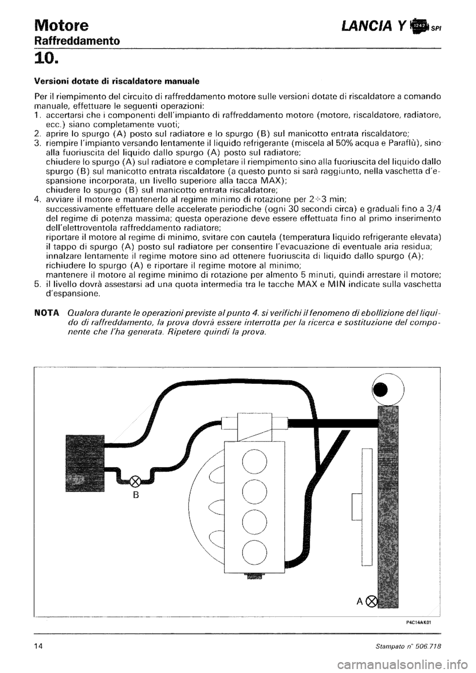 LANCIA Y 1997  Service Repair Manual 