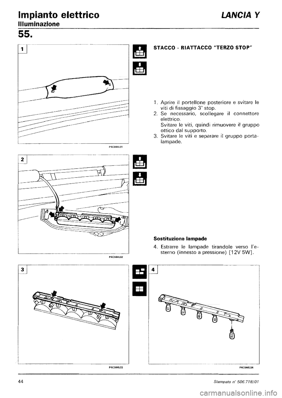 LANCIA Y 1997  Service Repair Manual 