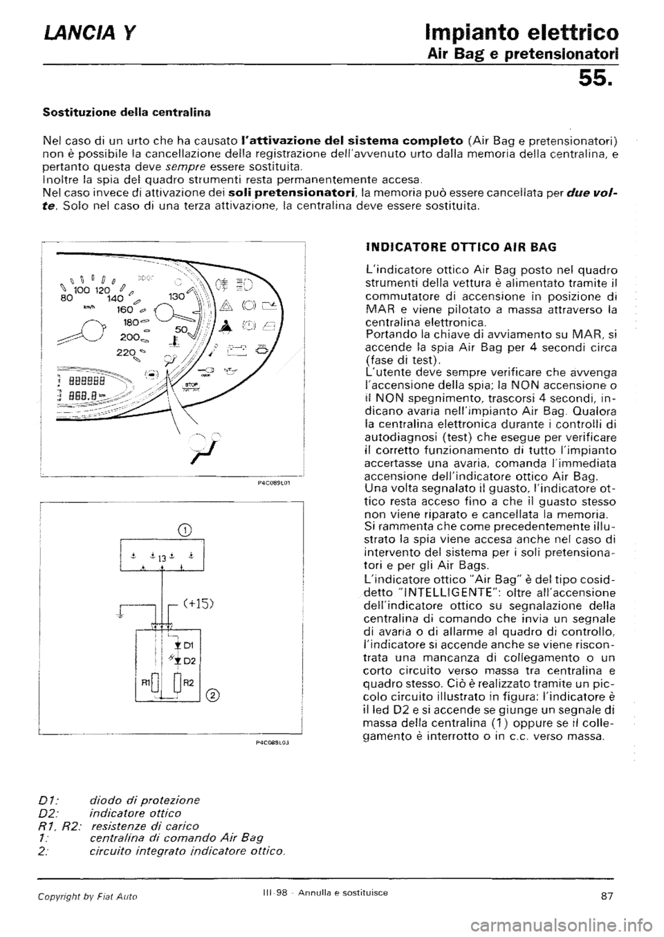 LANCIA Y 1997  Service Repair Manual 