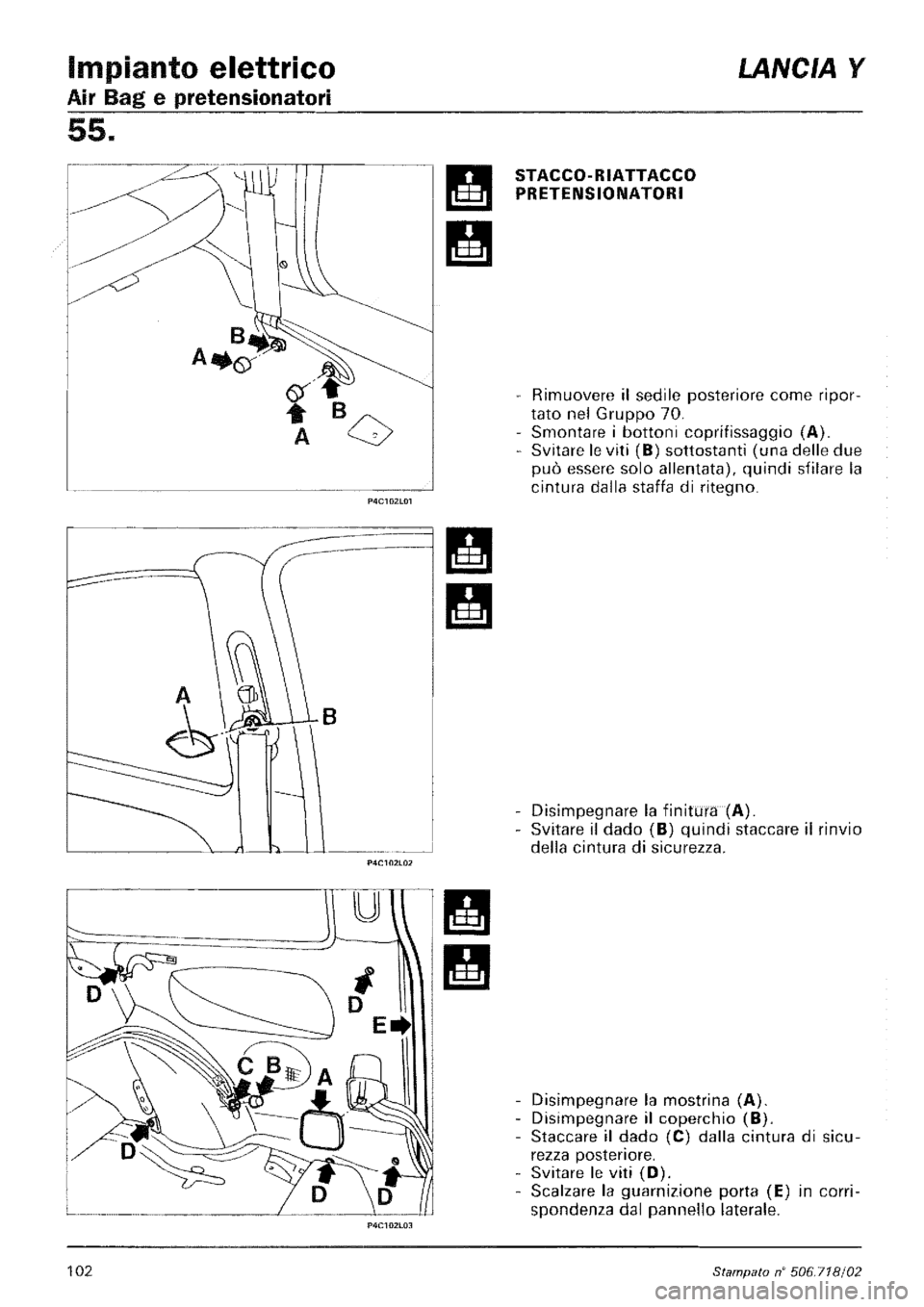 LANCIA Y 1997  Service Repair Manual 