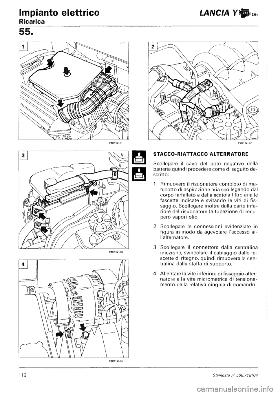 LANCIA Y 1997  Service Repair Manual 