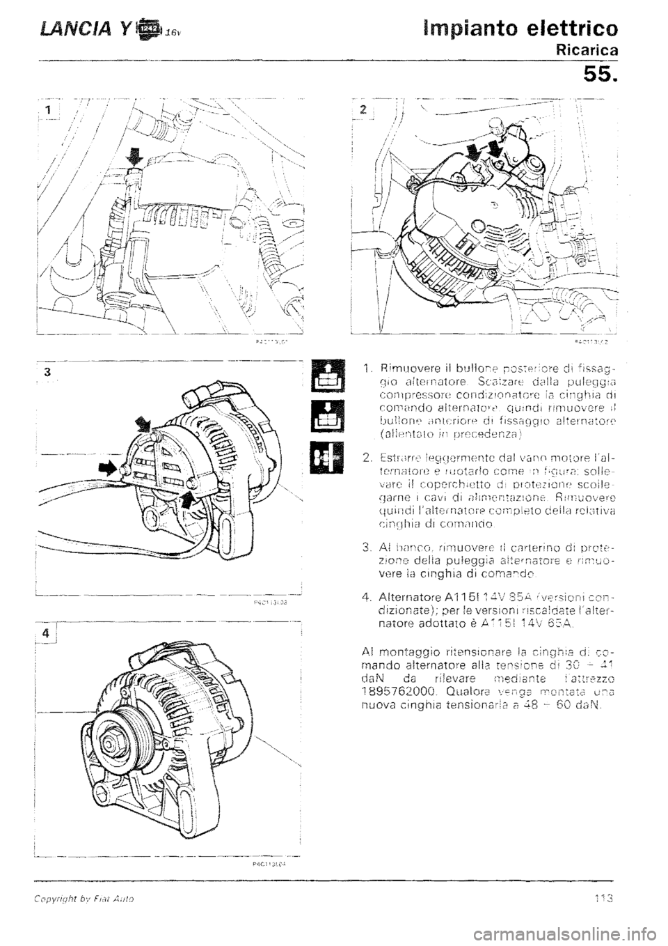 LANCIA Y 1997  Service Repair Manual 