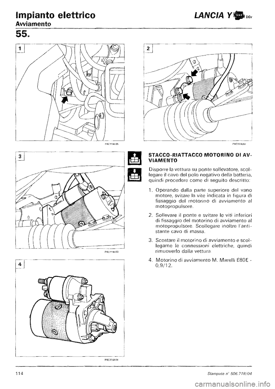LANCIA Y 1997  Service Repair Manual 