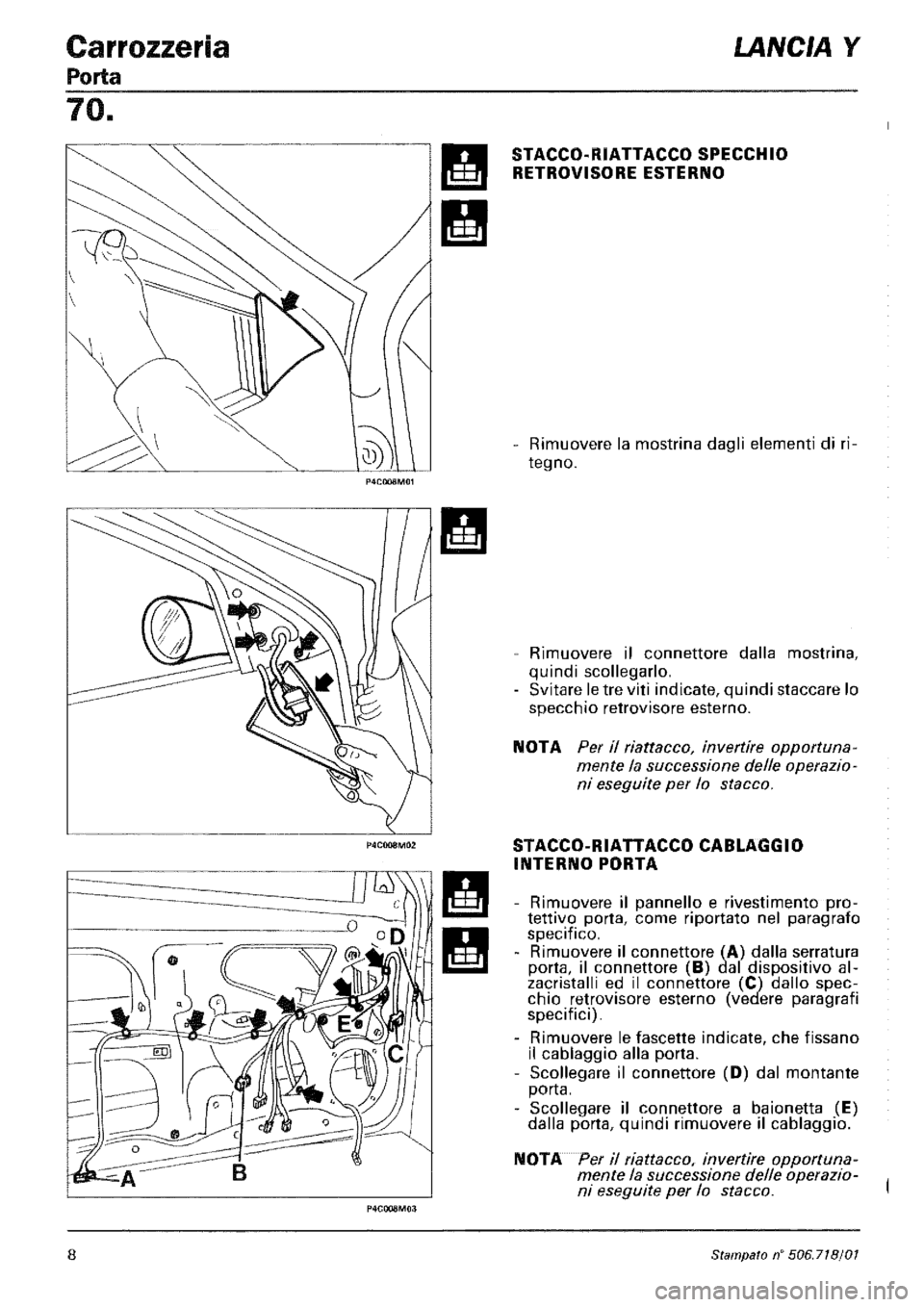 LANCIA Y 1997  Service Repair Manual 