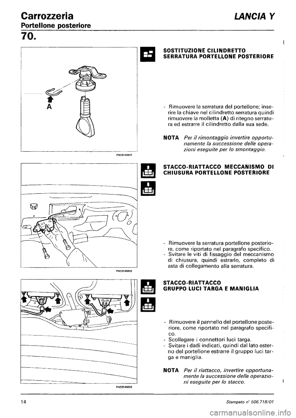 LANCIA Y 1997  Service Repair Manual 