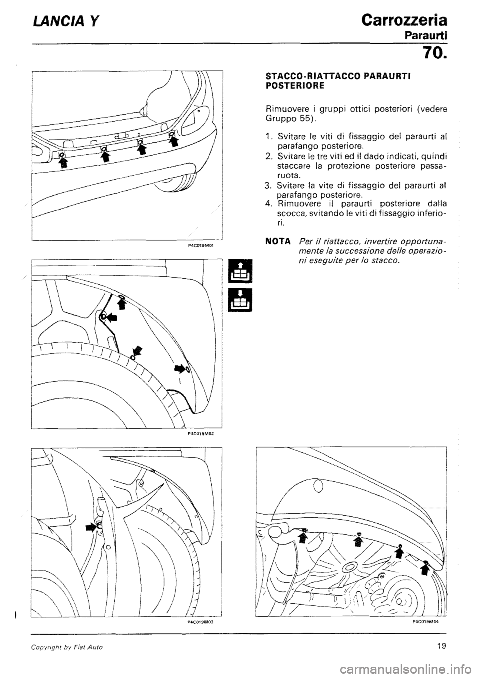 LANCIA Y 1997  Service Repair Manual 