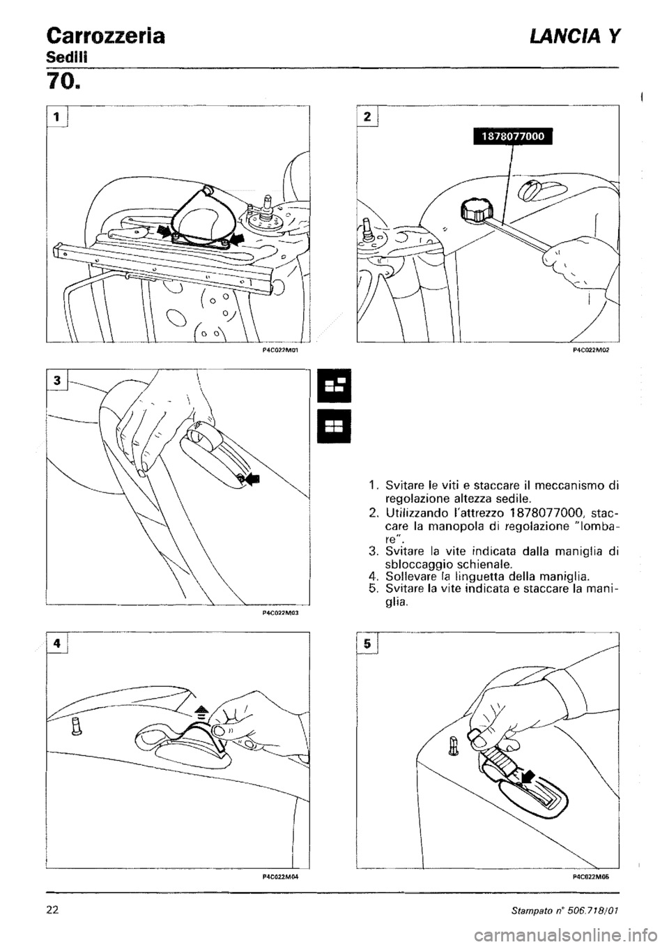 LANCIA Y 1997  Service Repair Manual 