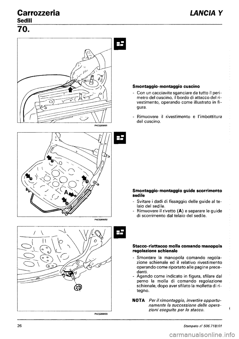 LANCIA Y 1997  Service Repair Manual 