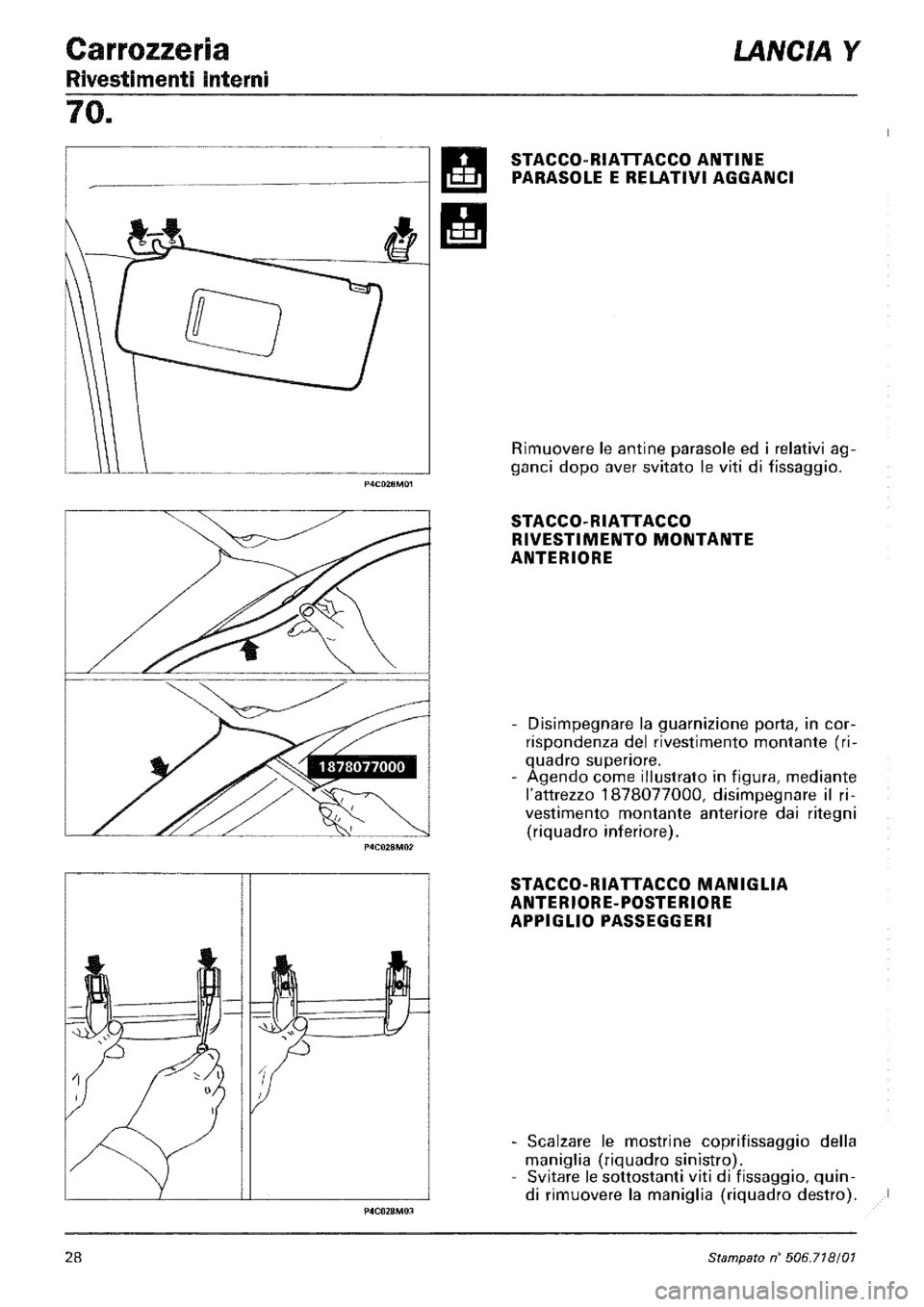 LANCIA Y 1997  Service Repair Manual 