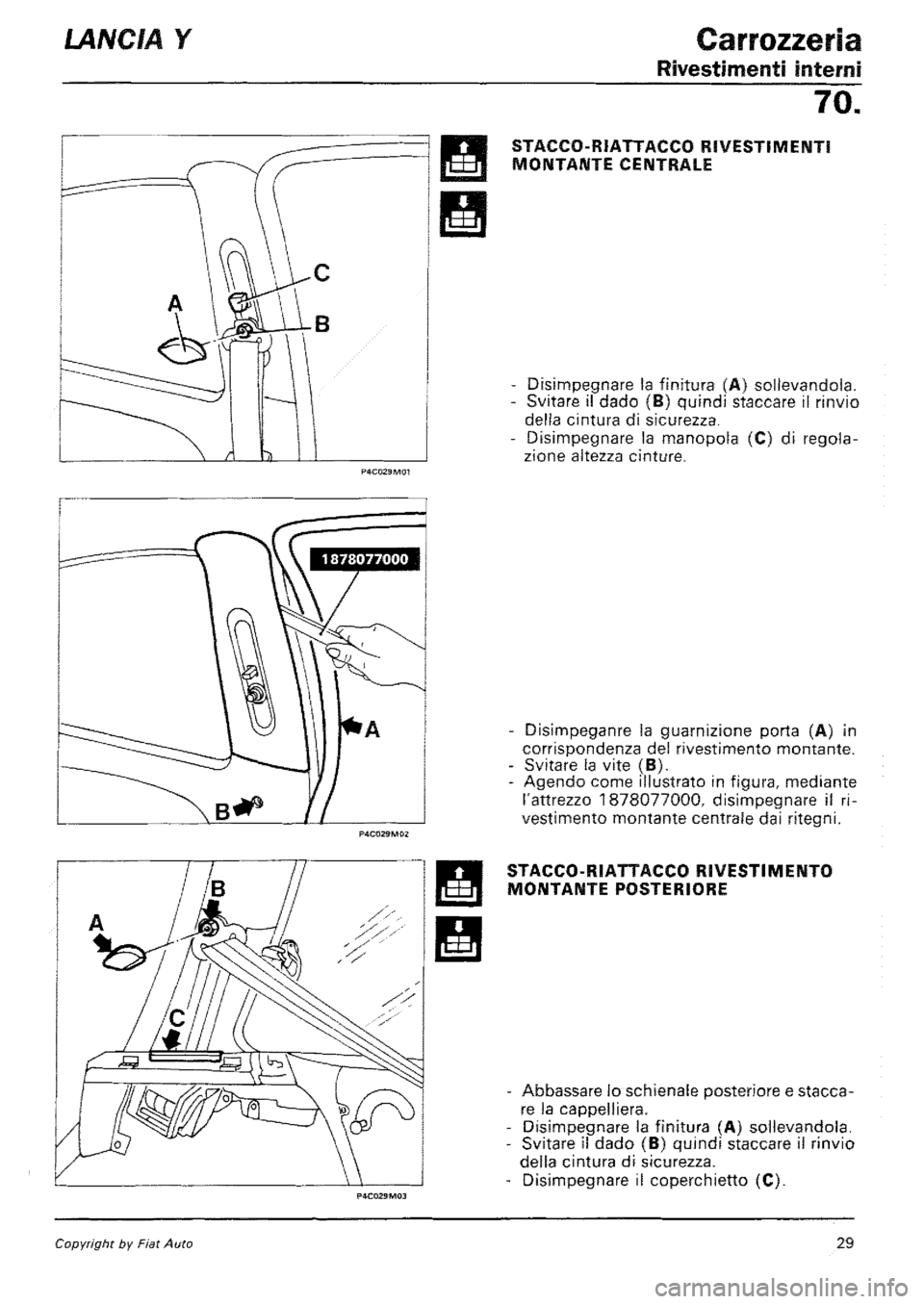 LANCIA Y 1997  Service Repair Manual 