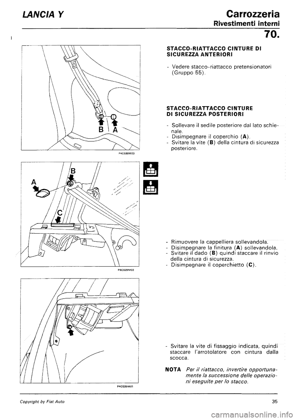LANCIA Y 1997  Service Repair Manual 