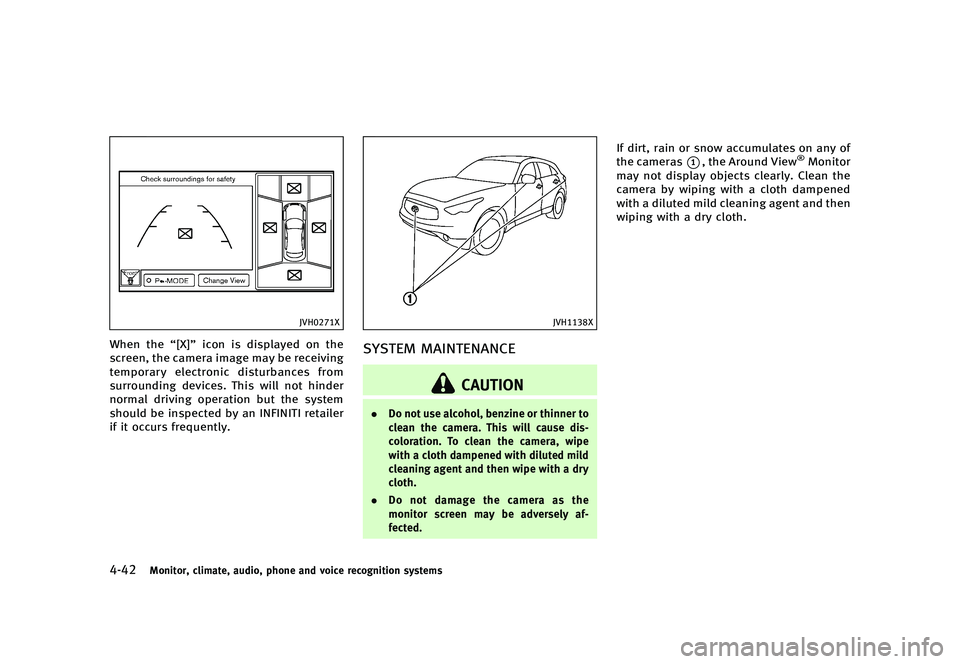 INFINITI QX50 2016  Owners Manual �������
�> �(�G�L�W� ����� �� �� �0�R�G�H�O� �-���� �@
�����.�P�O�J�U�P�S�
 �D�M�J�N�B�U�F�
 �B�V�E�J�P�
 �Q�I�P�O�F �B�O�E �W�P�J�D�F �S�F�D�P�H�O�J�U�J�P�O �T�Z�T�U�F�N�T
�