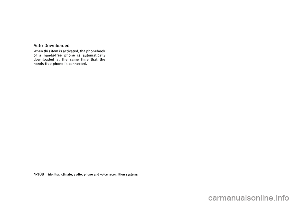 INFINITI QX50 2016  Owners Manual �������
�> �(�G�L�W� ����� �� �� �0�R�G�H�O� �-���� �@
������.�P�O�J�U�P�S�
 �D�M�J�N�B�U�F�
 �B�V�E�J�P�
 �Q�I�P�O�F �B�O�E �W�P�J�D�F �S�F�D�P�H�O�J�U�J�P�O �T�Z�T�U�F�N�T