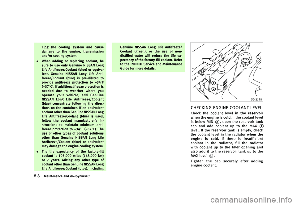 INFINITI QX50 2016  Owners Manual �������
�> �(�G�L�W� ����� �� �� �0�R�G�H�O� �-���� �@
����.�B�J�O�U�F�O�B�O�D�F �B�O�E �E�P��J�U��Z�P�V�S�T�F�M�G
�D�M�P�H �U�I�F �D�P�P�M�J�O�H �T�Z�T�U�F�N �B�O�E �D�B�V�