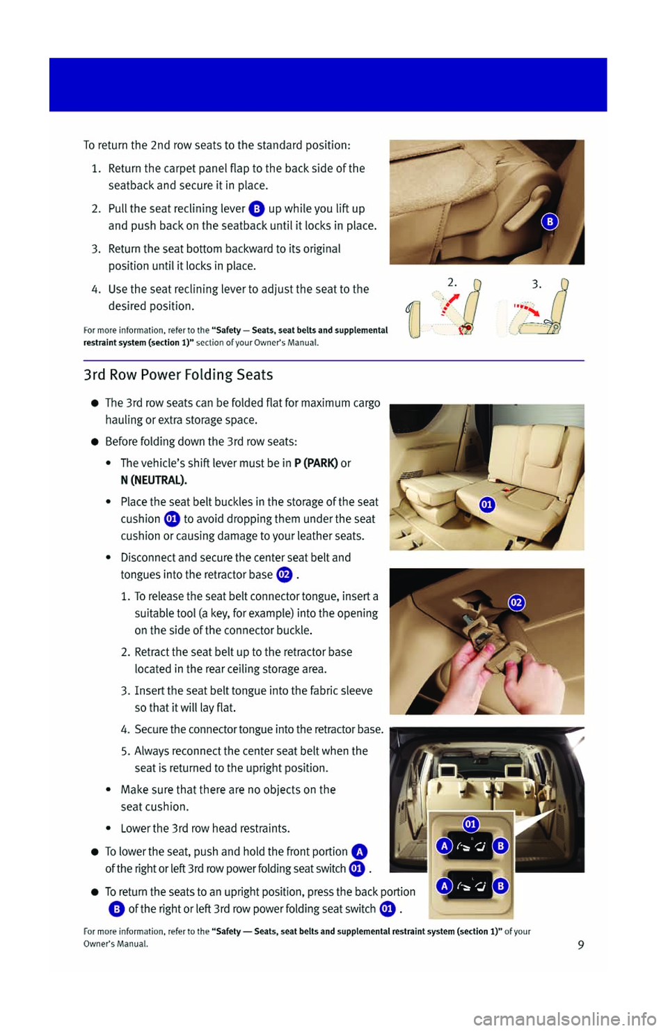 INFINITI QX56 2013  Quick Reference Guide 