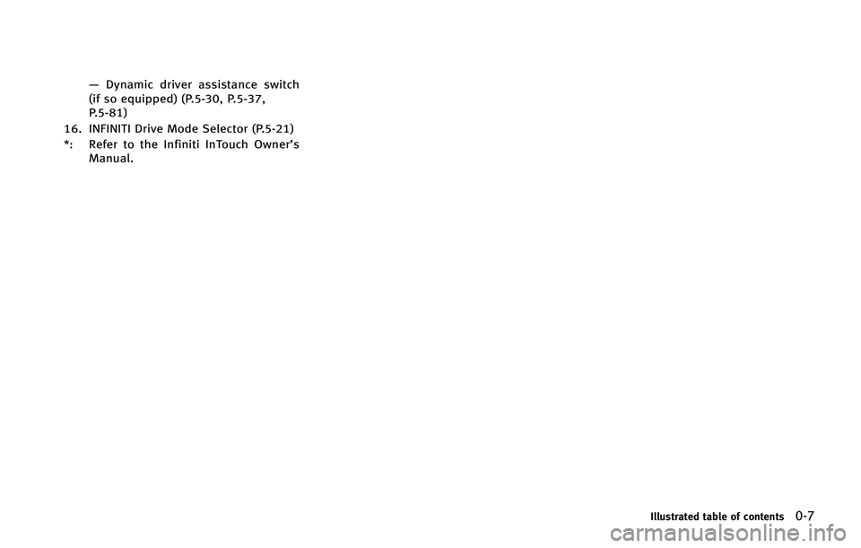 INFINITI Q50 2015  Owners Manual �