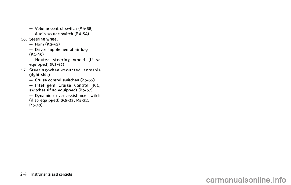 INFINITI Q70 2015  Owners Manual ����*�O�T�U�S�V�N�F�O�U�T �B�O�E �D�P�O�U�S�P�M�T
�