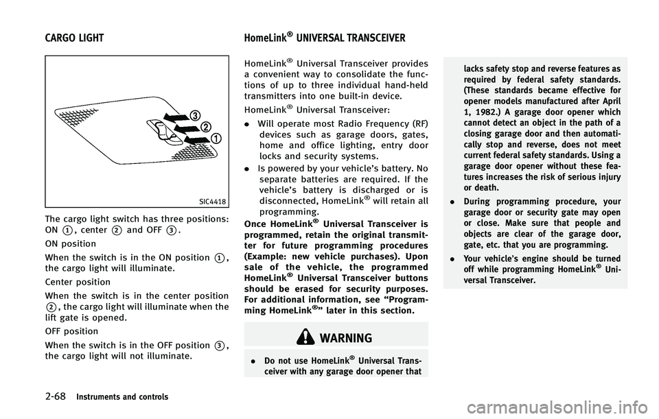 INFINITI QX 2012  Owners Manual 