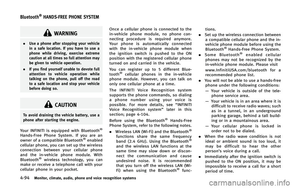 INFINITI QX 2012  Owners Manual 