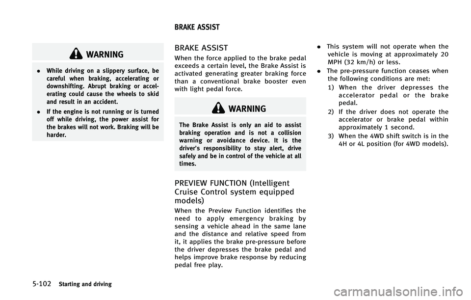 INFINITI QX 2012  Owners Manual 