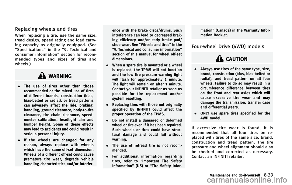 INFINITI QX 2012  Owners Manual 