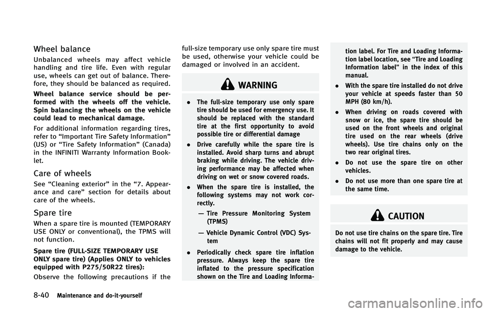 INFINITI QX 2012  Owners Manual 