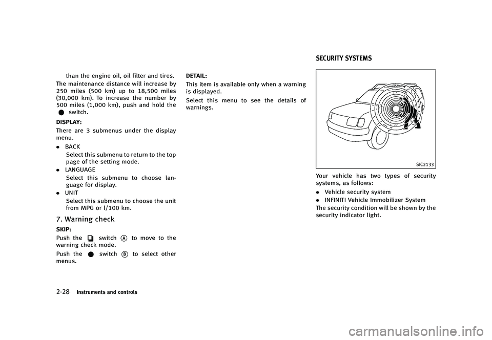 INFINITI QX50 2016  Owners Manual �������
�> �(�G�L�W� ����� �� �� �0�R�G�H�O� �-���� �@
�����*�O�T�U�S�V�N�F�O�U�T �B�O�E �D�P�O�U�S�P�M�T
�U�I�B�O �U�I�F �F�O�H�J�O�F �P�J�M�
 �P�J�M �G�J�M�U�F�S �B�O�E �U�