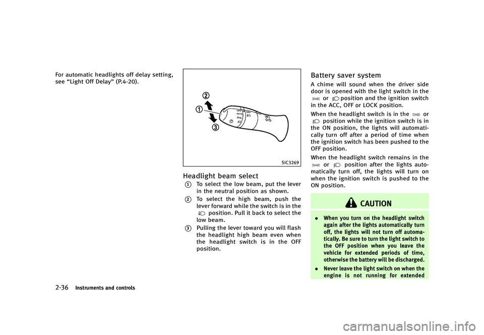INFINITI QX50 2016  Owners Manual �������
�> �(�G�L�W� ����� �� �� �0�R�G�H�O� �-���� �@
�����*�O�T�U�S�V�N�F�O�U�T �B�O�E �D�P�O�U�S�P�M�T
��P�S �B�V�U�P�N�B�U�J�D �I�F�B�E�M�J�H�I�U�T �P�G�G �E�F�M�B�Z �T�
