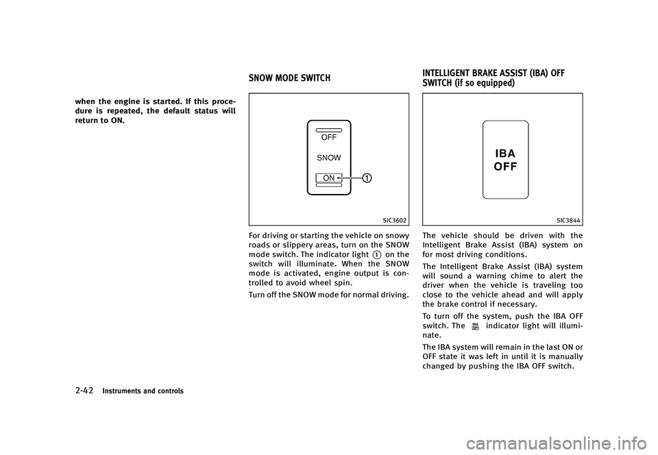 INFINITI QX50 2016  Owners Manual �������
�> �(�G�L�W� ����� �� �� �0�R�G�H�O� �-���� �@
�����*�O�T�U�S�V�N�F�O�U�T �B�O�E �D�P�O�U�S�P�M�T
�X�I�F�O �U�I�F �F�O�H�J�O�F �J�T �T�U�B�S�U�F�E� �*�G �U�I�J�T �Q�