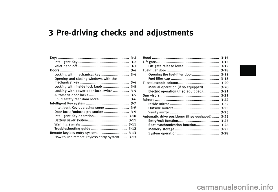 INFINITI QX50 2016  Owners Manual �������
�> �(�G�L�W� ����� �� �� �0�R�G�H�O� �-���� �@
� �1�S�F��E�S�J�W�J�O�H �D�I�F�D�L�T �B�O�E �B�E�K�V�T�U�N�F�O�U�T
�,�F�Z�T���
��������������������