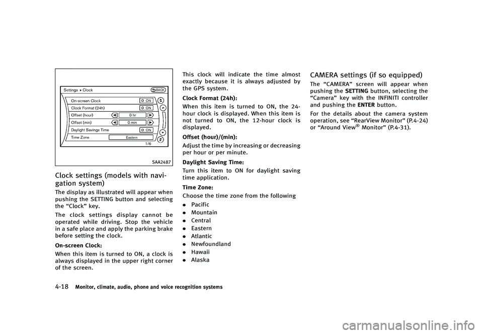 INFINITI QX50 2016  Owners Manual �������
�> �(�G�L�W� ����� �� �� �0�R�G�H�O� �-���� �@
�����.�P�O�J�U�P�S�
 �D�M�J�N�B�U�F�
 �B�V�E�J�P�
 �Q�I�P�O�F �B�O�E �W�P�J�D�F �S�F�D�P�H�O�J�U�J�P�O �T�Z�T�U�F�N�T
�