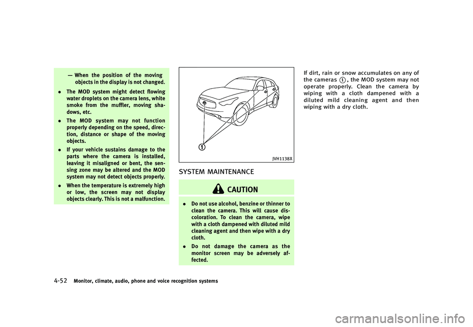 INFINITI QX50 2016  Owners Manual �������
�> �(�G�L�W� ����� �� �� �0�R�G�H�O� �-���� �@
�����.�P�O�J�U�P�S�
 �D�M�J�N�B�U�F�
 �B�V�E�J�P�
 �Q�I�P�O�F �B�O�E �W�P�J�D�F �S�F�D�P�H�O�J�U�J�P�O �T�Z�T�U�F�N�T
�
