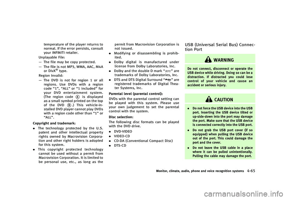 INFINITI QX50 2016  Owners Manual �������
�> �(�G�L�W� ����� �� �� �0�R�G�H�O� �-���� �@
�U�F�N�Q�F�S�B�U�V�S�F �P�G �U�I�F �Q�M�B�Z�F�S �S�F�U�V�S�O�T �U�P
�O�P�S�N�B�M� �*�G �U�I�F �F�S�S�P�S �Q�F�S�T�J�T�U�T�