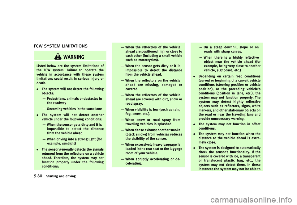 INFINITI QX50 2016  Owners Manual �������
�> �(�G�L�W� ����� �� �� �0�R�G�H�O� �-���� �@
�����4�U�B�S�U�J�O�H �B�O�E �E�S�J�W�J�O�H
��$�8 �4�:�4�5�&�. �-�*�.�*�5�"�5�*�0�/�4GUID-E6CD8DCD-7100-4AD2-9117-4702A