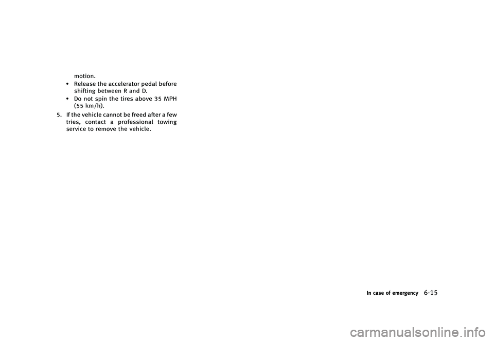 INFINITI QX50 2016  Owners Manual �������
�> �(�G�L�W� ����� �� �� �0�R�G�H�O� �-���� �@
�N�P�U�J�P�O�.�3�F�M�F�B�T�F �U�I�F �B�D�D�F�M�F�S�B�U�P�S �Q�F�E�B�M �C�F�G�P�S�F�T�I�J�G�U�J�O�H �C�F�U�X�F�F�O �3 �B�O�