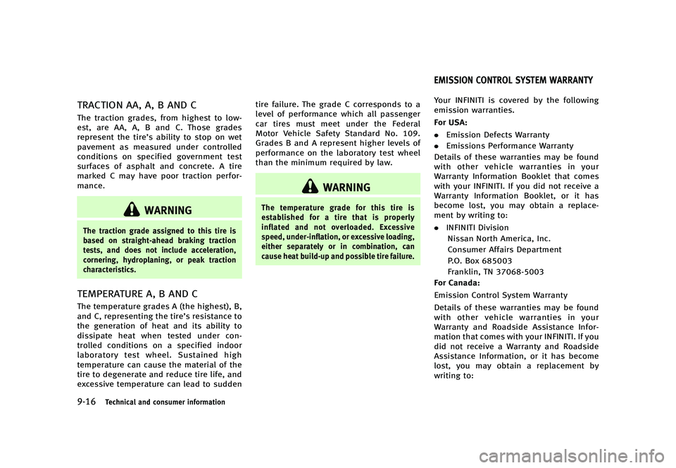 INFINITI QX50 2016  Owners Manual �������
�> �(�G�L�W� ����� �� �� �0�R�G�H�O� �-���� �@
�����5�F�D�I�O�J�D�B�M �B�O�E �D�P�O�T�V�N�F�S �J�O�G�P�S�N�B�U�J�P�O
�5�3�"�$�5�*�0�/ �"�"�
 �"�
 �# �"�/�% �$GUID-11E