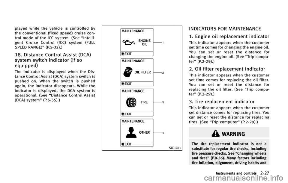 INFINITI QX70 2015  Owners Manual �Q�M�B�Z�F�E �X�I�J�M�F �U�I�F �W�F�I�J�D�M�F �J�T �D�P�O�U�S�P�M�M�F�E �C�Z
�U�I�F �D�P�O�W�F�O�U�J�P�O�B�M �	�G�J�Y�F�E �T�Q�F�F�E�
 �D�S�V�J�T�F �D�P�O�
�U�S�P�M �N�P�E�F �P�G �U�I�F �*�$�$ �T�Z�T