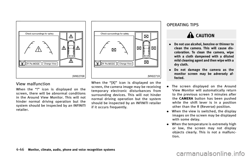 INFINITI QX70 2015  Owners Manual �����.�P�O�J�U�P�S�
 �D�M�J�N�B�U�F�
 �B�V�E�J�P�
 �Q�I�P�O�F �B�O�E �W�P�J�D�F �S�F�D�P�H�O�J�U�J�P�O �T�Z�T�U�F�N�T
�+�7�)�����9
�7�J�F�X �N�B�M�G�V�O�D�U�J�P�O
�8�I�F�O �U�I�F �g�