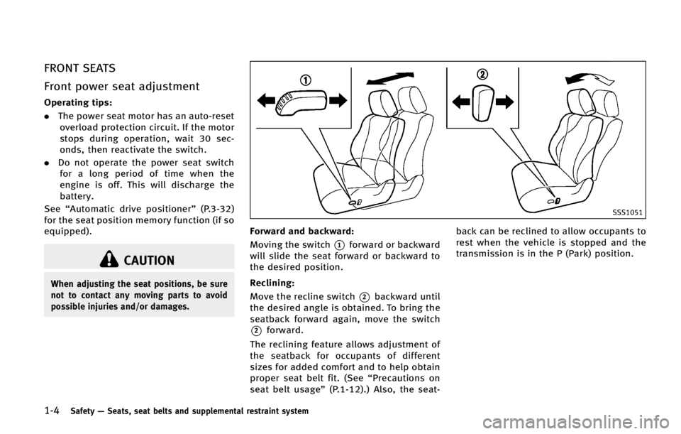 INFINITI QX70 2015  Owners Manual ����4�B�G�F�U�Z �