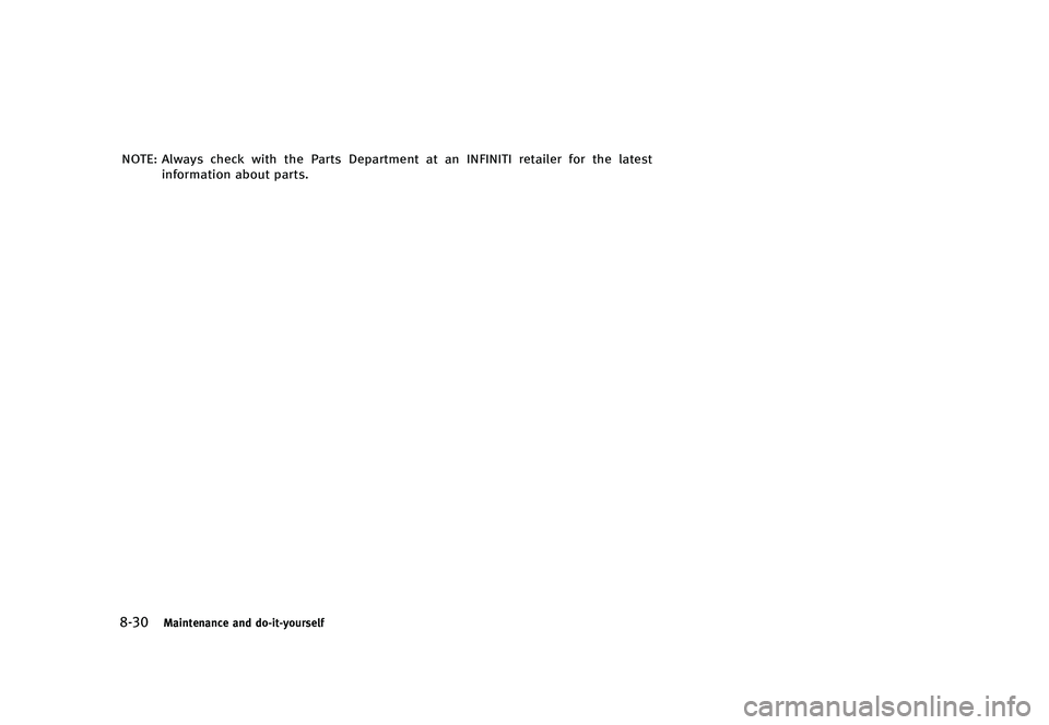 INFINITI QX80 2016  Owners Manual �������
�> �(�G�L�W� ����� �� � �0�R�G�H�O� �=���� �@
�����.�B�J�O�U�F�O�B�O�D�F �B�O�E �E�P��J�U��Z�P�V�S�T�F�M�G
�/�0�5�&� �"�M�X�B�Z�T �D�I�F�D�L �X�J�U�I �U�I�F �1�B�S�