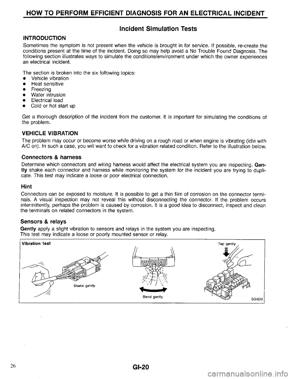 INFINITI QX4 1997  Factory Service Manual 26 
