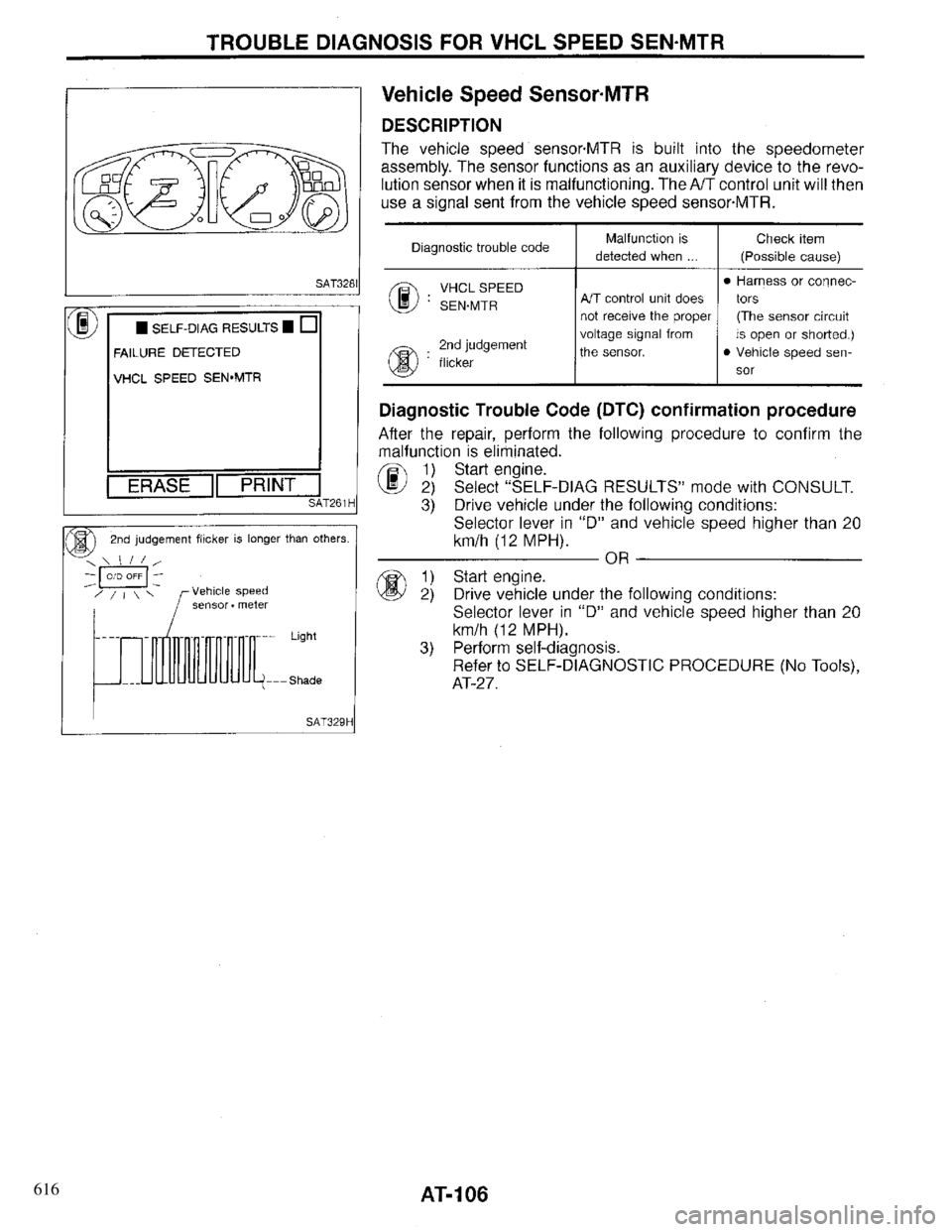 INFINITI QX4 1997  Factory Service Manual 616 
