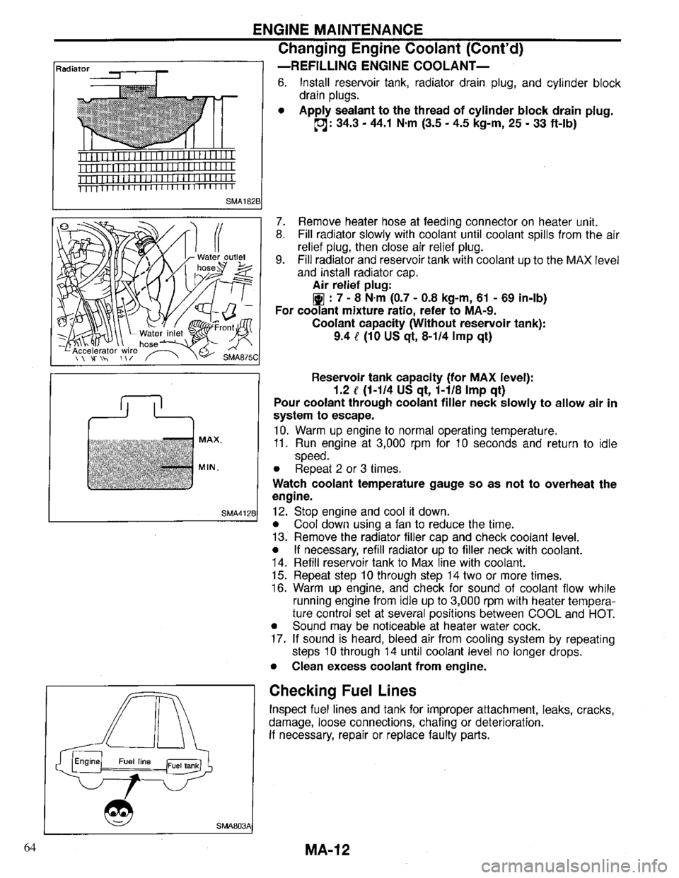 INFINITI QX4 1997  Factory Service Manual 64 