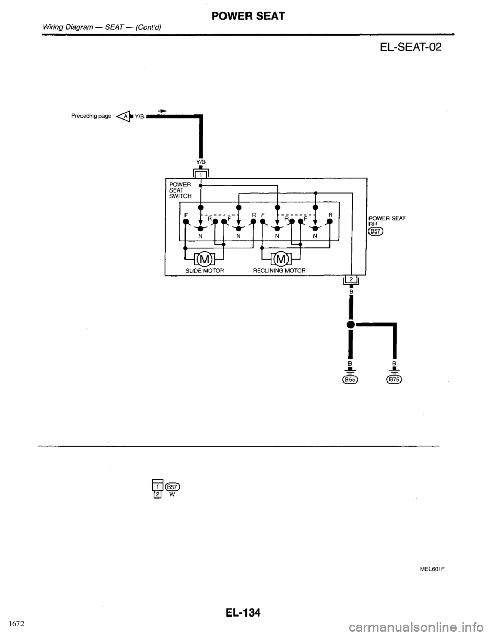 INFINITI QX4 1998  Factory Service Manual 1672 