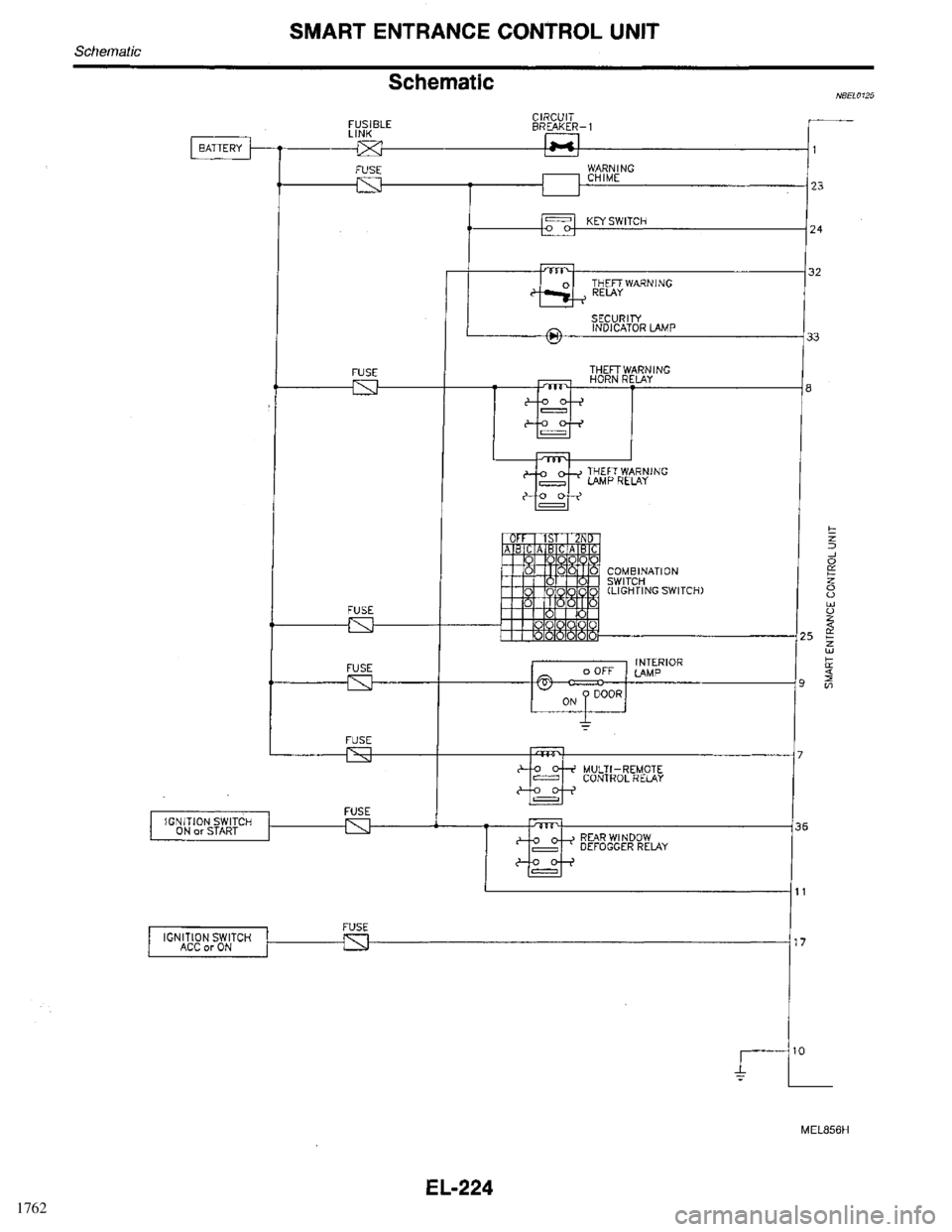 INFINITI QX4 1998  Factory Service Manual 1762 