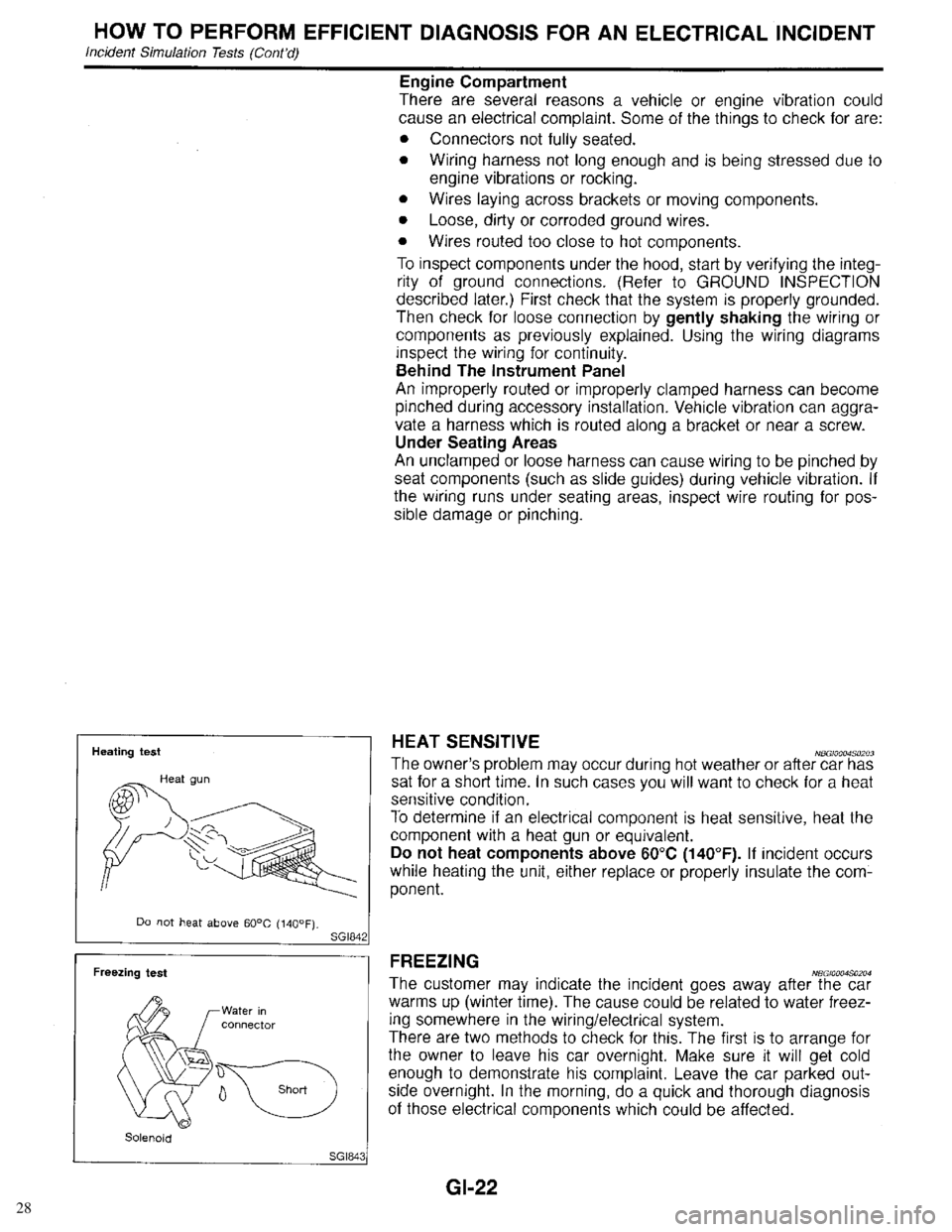 INFINITI QX4 1998  Factory Service Manual 28 