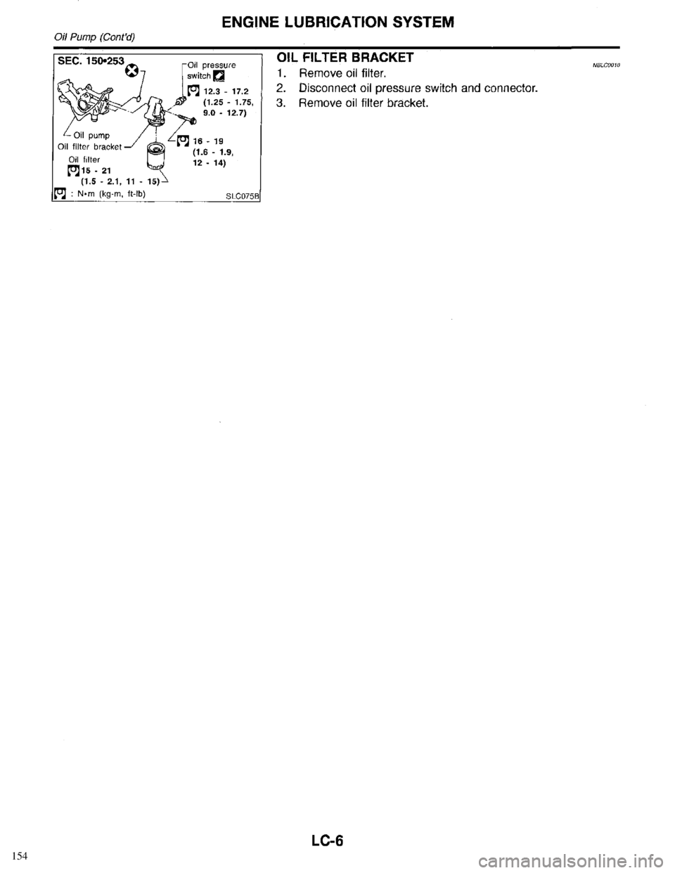 INFINITI QX4 1998  Factory Service Manual 154 