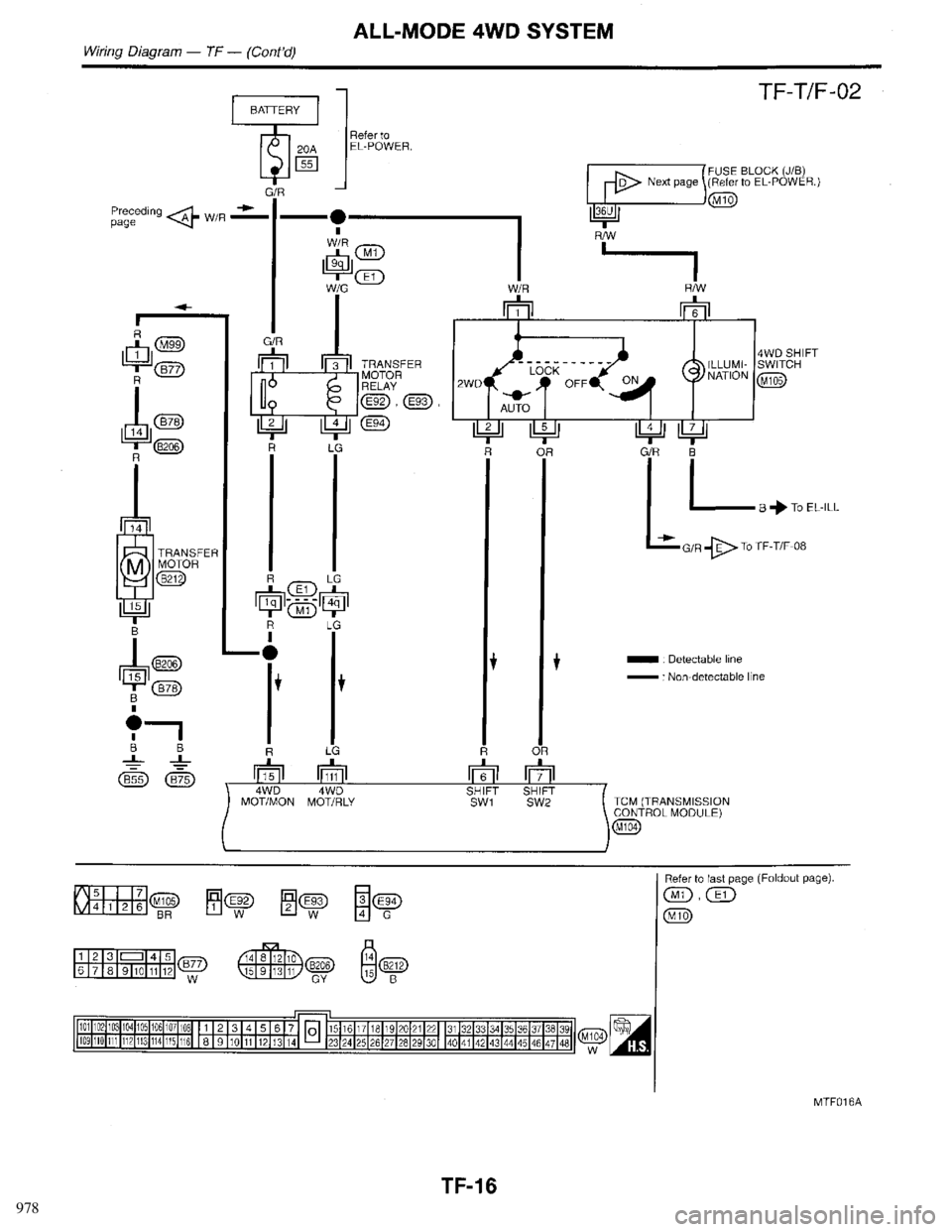INFINITI QX4 1998  Factory Service Manual 978 