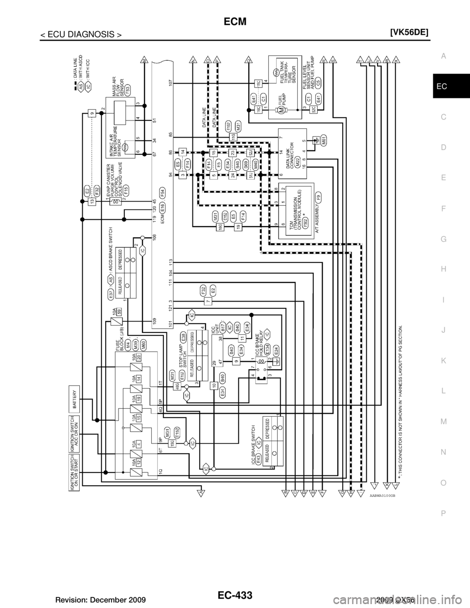INFINITI QX56 2009  Factory Service Manual 
ECM
EC-433
< ECU DIAGNOSIS > [VK56DE]
C
D
E
F
G H
I
J
K L
M A
EC
NP
O
AABWA0100GB
Revision: December 20092009 QX56  