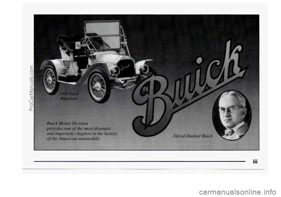 BUICK CENTURY 1997  Owners Manual iii 
ProCarManuals.com 
